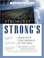 STRONGEST STRONGS CONCORDANCE - LARGE PRINT