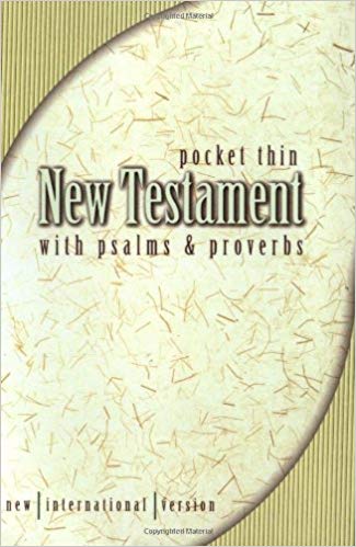 NIV POCKET NEW TESTAMENT WITH PSALMS & PROVERBS