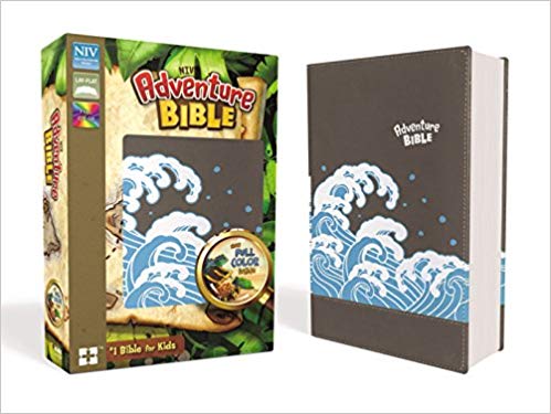 NIV Adventure Bible Leathersoft  Grey