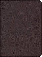 ESV Reformation Study Bible, Cowhide,  Genuine Leather Burgundy