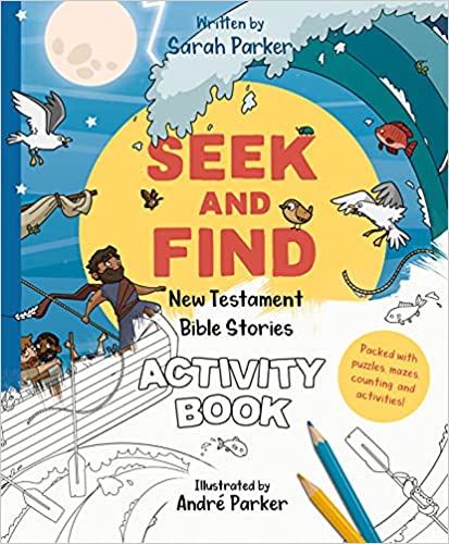 Seek and Find New Testament Bible Stories Activity Book