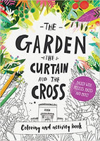 Garden, the Curse, and the Cross coloring and activity book