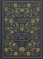 ESV Illuminated Bible Art Journaling Edition Cloth over Board Navy