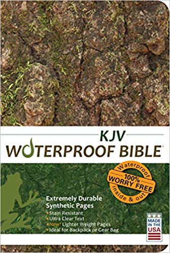 KJV Waterproof Bible Camoflage