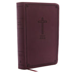 KJV Personal Size Giant Print Reference Bible Burgundy Indexed