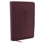 KJV Personal Size Giant Print Reference Bible Burgundy