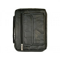 Bible Cover-Leather-Large-Black