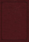NKJV Study Bible (Comfort Print)-Crimson Leathersoft Indexed