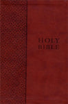 KJV King James Study Bible/Personal Size-Auburn LeatherSoft