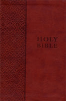 KJV King James Study Bible/Personal Size-Auburn LeatherSoft