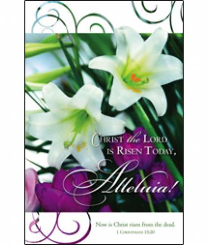 Bulletin Christ The Lord Is Risen Today