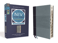 NIV Study Bible/Personal Size (Fully Revised Edition) (Comfort Print)-Navy/Slate Blue