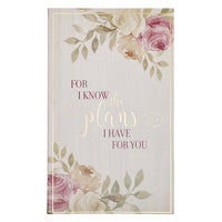Journal-For I Know The Plans-Floral Flexcover