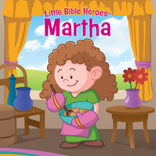 Martha Board Book (Little Bible Heroes) (board book)