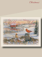 Boxed Christmas Cards -Christmas Cardinals w/Scripture (Box Of 12)