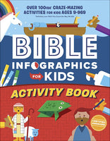 Bible Infographics For Kids Activity Book Over 100-ish Craze-Mazing Activities For Kids Ages 9-969