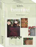 Boxed Christmas Cards -Christmas-Winter Garland (Box Of 12)