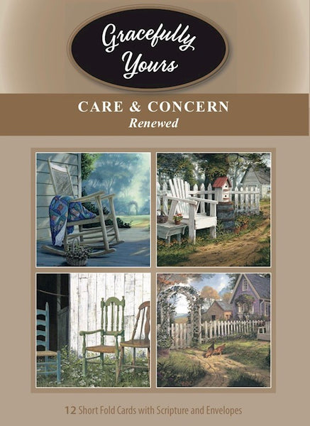 Boxed Cards  CARE & CONCERN (Box of 12)