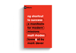 No Shortcut to Success: A Manifesto for Modern Missions