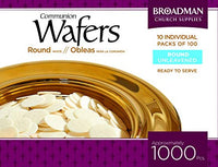 Communion Wafers Round Unleavened