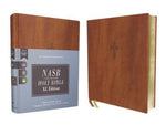 NASB Holy Bible, XL Edition (Comfort Print)-Brown Leathersoft