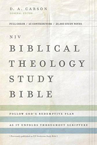 NIV Biblical Theology Study Bible