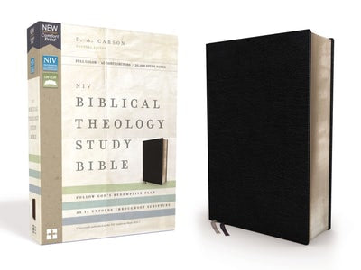 NIV Biblical Theology Study Bible: Black Bonded Leather