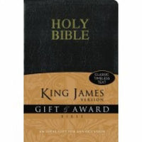 King James Version Gift Award Bible