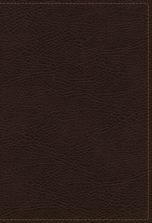 KJV Study Bible  Brown Bonded Leather Thumb Indexed