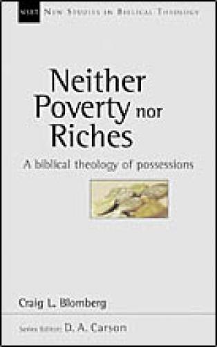 Neither Poverty nor Riches