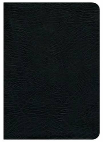 NASB MacArthur Study Bible Large Print Black Bonded ThumbIndexed