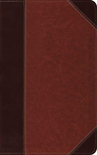 ESV Thinline Reference Bible Trutone Brown/Cordovan Portfolio Design