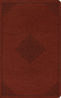ESV Thinline Reference Bible  TruTone®, Tan, Ornament Design