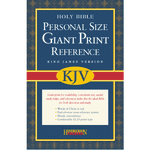 KJV Personal Size Giant Print Reference Bible