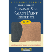 KJV Personal Size Giant Print Reference Bible