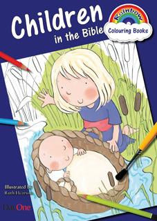 Children in the Bible Coloring Book (Rainbow Colouring)