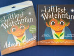 Littlest Watchman Watching and Waiting for the Very First Christmas Advent Calendar & Hardcover Book Set