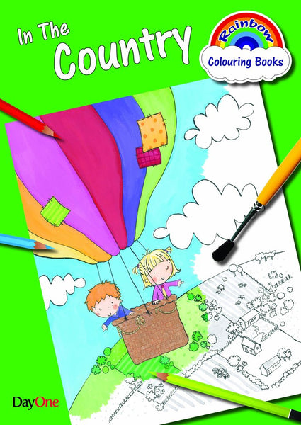 In the Country: Coloring Book