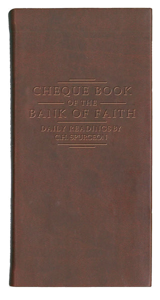 Chequebook of the Bank of Faith: Burgundy