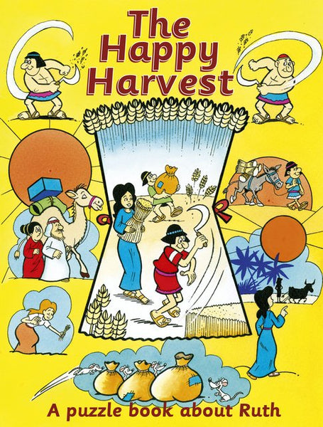 Happy Harvest: A Puzzle Book about Ruth