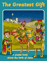 The Greatest Gift: A Puzzle book about the Birth of Jesus