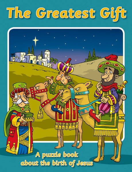 The Greatest Gift: A Puzzle book about the Birth of Jesus
