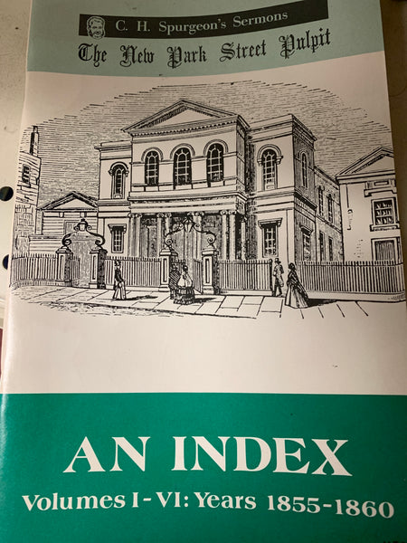Index to the New Park Street Pulpit