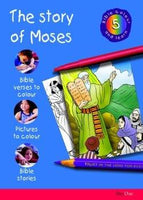 The Story of Moses  (Bible Color and Learn - 5)